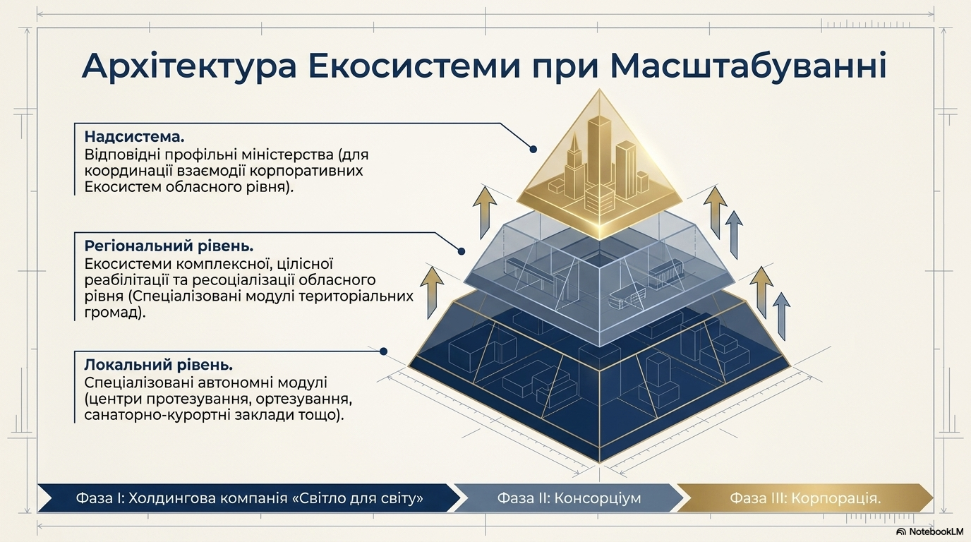 Піраміда архітектури Екосистеми